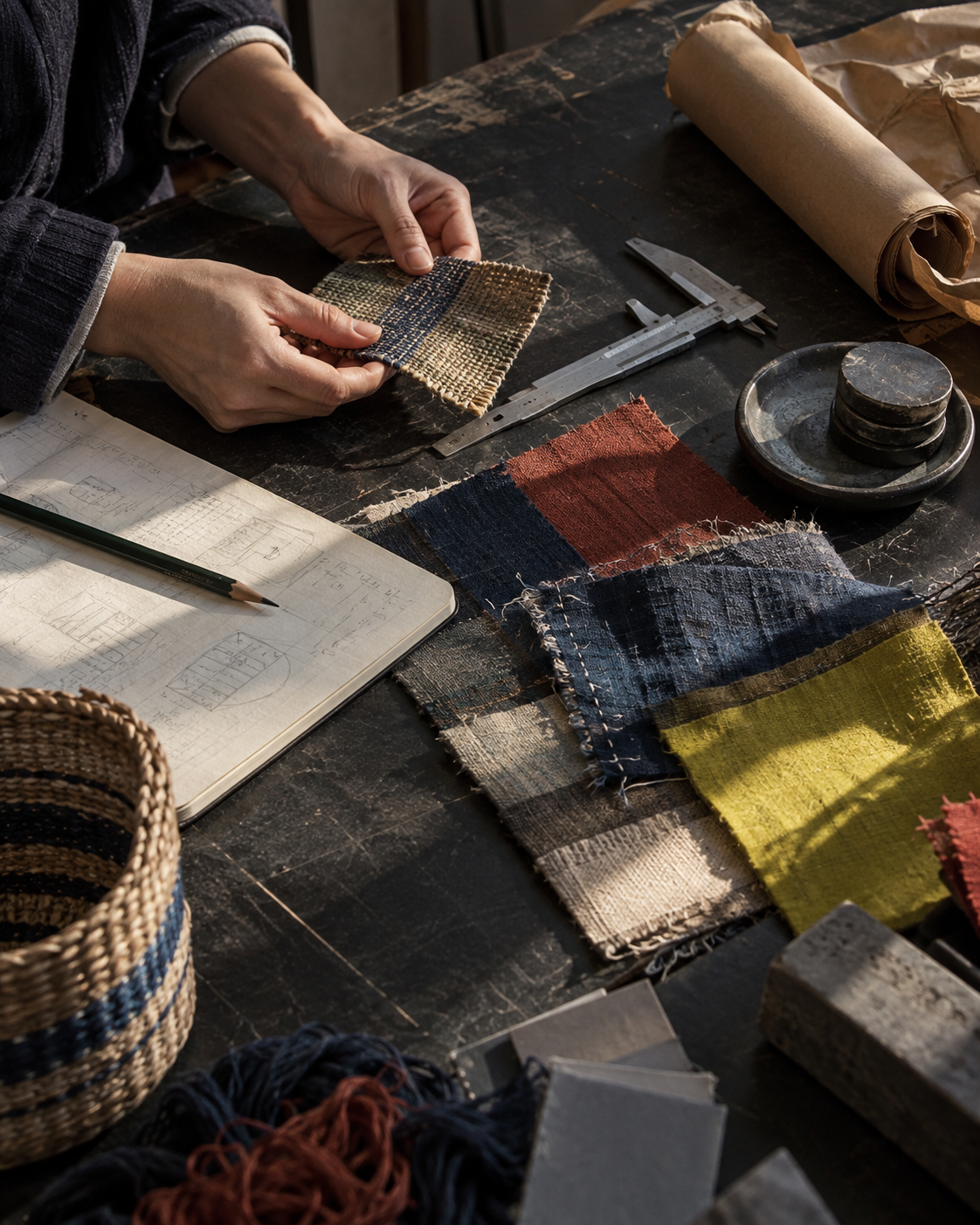 A closer look at materials and finishes.